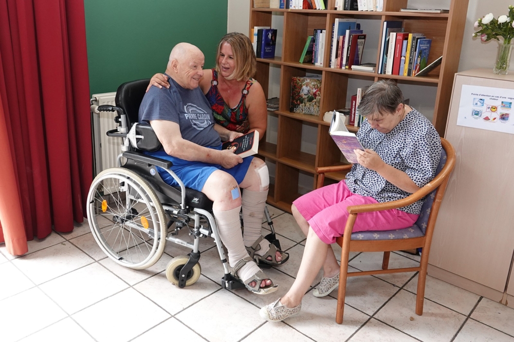 Les Sittelles coin de lecture