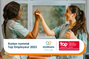 Récompense pour Korian Belgique et sa politique du personnel